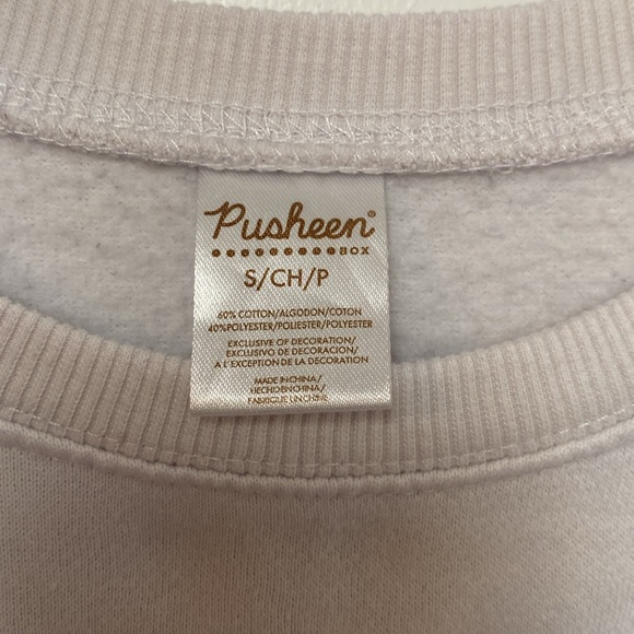 Pusheen Box exclusive color block Sushi patch sweater size Small - Picture 3 of 4